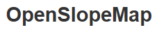 OpenSlopeMap.org logo
